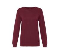 OXMO OXAIDA Damen Strickpullover, XL, Chocolate Truffle (191526)