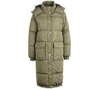 OXMO OXAlba Damen Wintermantel Parka Steppmantel mit Kapuze, Größe:L, Farbe:Dusty Olive (180515)