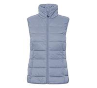 OXMO OXBena Damen Weste Steppweste Outdoor Weste Stehkragen leicht gefüttert, Größe:36, Farbe:Stonewash (173917)