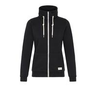 OXMO OXBitta Sweat Damen Sweatjacke Cardigan Sweatshirtjacke Baumwollmischung Regular fit, Farbe: Black (194007)., Größe: M