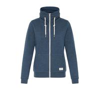 OXMO OXBitta Sweat Damen Sweatjacke Cardigan Sweatshirtjacke Baumwollmischung Regular fit, Farbe: Insignia Blue Melange (1940101)., Größe: M