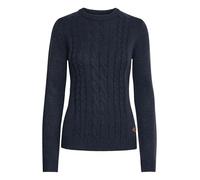 OXMO OXCarryone Damen Strickpullover Pullover mit Rundhals Label-Badge Regular fit, Größe:XXL, Farbe:Insignia B (791991)