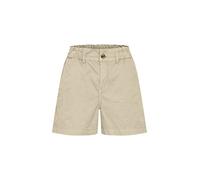 Chinoshorts OXMO "Chinoshorts OXChai", Damen, Gr. 34, N-Gr, beige (cement), Obermaterial: 98% Baumwolle CO. 2% Elasthan EL., Hosen Chinoshorts (95974543-34) cement