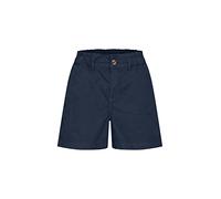 OXMO OXChai Damen Kurze Hose Shorts mit Stretch Regular Fit, Größe:38, Farbe:Total Eclipse (194010)