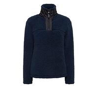 OXMO OXElina Damen Pullover Teddy-Pullover Troyer