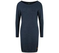 OX Strickkleid Ella Kleid mit Rundhals-Ausschnitt bleu