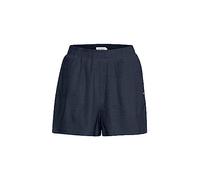 OXMO OXFRINKA Shorts Damen Sweatshorts Kurze Hose aus Frottee Baumwolle mit elastischem Bund Regular-Fit, Größe:L, Farbe:Total Eclipse (194010)