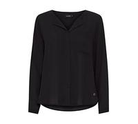 Langarmbluse OXMO "Langarmbluse OXHally" Gr. 36, schwarz Damen Blusen (77046950-36) schwarz