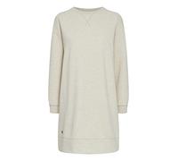 OXMO OXHolly Damen Freizeitkleid Kleid Langarm Midi-Länge O-Neck, Größe:M, Farbe:Oatmeal Melange (1304011)