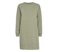 OXMO OXHolly Damen Freizeitkleid Kleid Langarm Midi-Länge O-Neck, Größe:M, Farbe:Seagrass (166008)