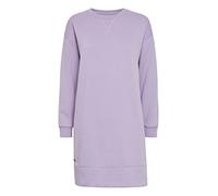 OXMO OXHolly Damen Freizeitkleid Kleid Langarm Midi-Länge O-Neck, Größe:S, Farbe:Sand Verbena (163720)