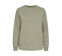 OXMO OXHolma Damen Sweatshirt Pullover Sweater mit Rundhals-Ausschnitt, Größe:S, Farbe:Seagrass (166008)