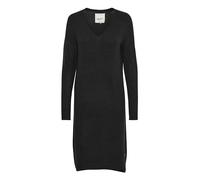 OXMO OXIda Damen Strickkleid Feinstrickkleid Kleid, Größe:S, Farbe:Black (194007)