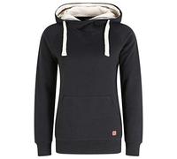 OXMO OXJulia Damen Kapuzenpullover Sweatpullover Hoodie, M, Black (70155)