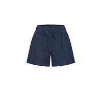 OXMO OXLillith Damen Chinoshorts, 38, Dark Blue Denim (200462)