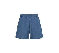 OXMO OXLillith Damen Chinoshorts, 38, Mid Blue Denim (201489)