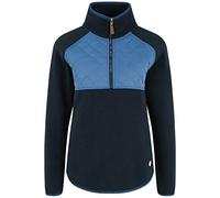 OXMO OXMalita Damen Pullover Troyer Fleecepullover
