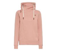 Sweatjacke OXMO "Trainingsjacke OXMille", Damen, Gr. XL, braun (cameo braun melange), Obermaterial: 55% Polyester PES. 45% Baumwolle CO., Sweatjacken Sweatjacke (20700317-XL) cameo braun melange