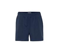 OXMO OXODINE Damen Shorts Kurze Hose mit elastischem Bund Jersey Baumwolle mit Stretch Regular-Fit, Größe:M, Farbe:Indigo Blue (201042)