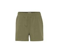 OXMO OXODINE Damen Shorts Kurze Hose mit elastischem Bund Jersey Baumwolle mit Stretch Regular-Fit, Größe:S, Farbe:Olivine (180316)
