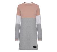OXMO OXOmila Damen Sweatkleid Freizeitkleid Kleid Langarm Regular Fit, Größe:M, Farbe:Mahogany Rose (151511)