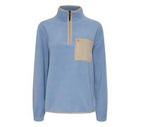 OXMO OXPiala Damen Pullover Teddy-Pullover Troyer