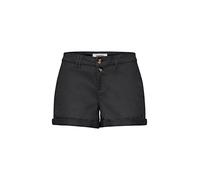 OXMO OXPiera Damen Chino Shorts Bermuda Kurze Hose mit Stretch, Größe:42, Farbe:Ebony (194104)