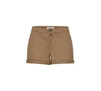 OXMO OXPiera Damen Chino Shorts Bermuda Kurze Hose mit Stretch, Größe:44, Farbe:Silver Mink (171312)