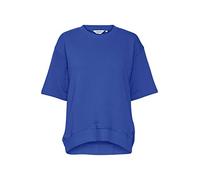 OXMO OXSAFINA Damen Sweatshirt Pullover Sweater O-Neck Crewneck 3/4-Ärmel Oversize Schnitt, Größe:S, Farbe:Surf The Web (193952)