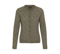 OXMO OXSinva Damen Strickjacke, 2XL, Smokey Olive Melange (1805161)
