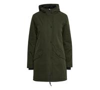 OXMO OXTamila Damen Übergangsmantel Parka Lange Jacke mit Kapuze, Größe:XL, Farbe:Rosin (190509)