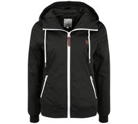 OXMO OXTila Damen Übergangsjacke Jacke mit Kapuze Reißverschlusstaschen Regular fit