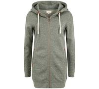 OXMO OXVicky Straight Sweat Zip-Hoodie Damen Sweatjacke Kapuzenjacke Hoodie mit Kapuze Kordel Eingrifftaschen Regular fit, Größe:M, Farbe:Climb Mel (7987853)