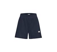 OXMO OXWim Damen Chino Shorts Bermuda Kurze Hose elastischer Bund Regular Fit, Größe:L, Farbe:Total Eclipse (194010)