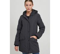 OXMO Tamila Damen Übergangsmantel Parka Lange Jacke mit Kapuze, Größe:S, Farbe:Phantom Grey (194205)