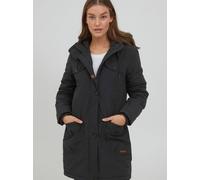 OXMO Tala Damen Wintermantel Parka Mantel gefüttert mit hochabschließendem Kragen, Größe:S, Farbe:Phantom Grey (194205)