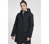OXMO Tamila Damen Übergangsmantel Parka Lange Jacke, Größe:L, Farbe:Black (194007)