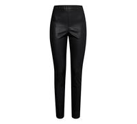OXMO Pauline Damen Leggings Hose Stoffhose Slim Fit, Größe:S, Farbe:Black (194007)