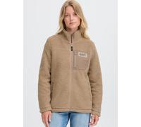 OXMO Plüschjacke Damen beige, XL