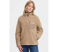 OXMO Plüschjacke Damen beige, XL