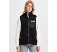 OXMO Plüschweste Damen schwarz, L