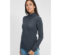 OXMO Rollkragenpullover Damen blau, L