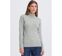 OXMO Rollkragenpullover Damen grau, S