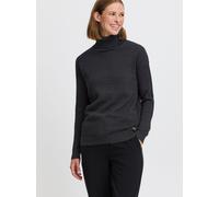 OXMO Rollkragenpullover Damen grau, XS