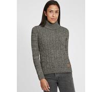 OXMO Rollkragenpullover Damen grau, XXL