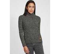 OXMO Rollkragenpullover Damen schwarz, M