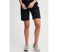 Shorts OXMO "Shorts OXDaney", Damen, Gr. 44, N-Gr, schwarz, Obermaterial: 98% Baumwolle CO. 2% Elasthan EL., Hosen Shorts (64127120-44) schwarz