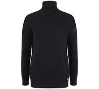 OXMO Sina Damen Rollkragenpullover Pullover, Größe:L, Farbe:Black (799000)