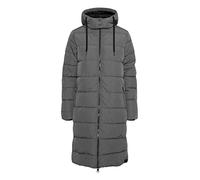 OXMO Soliana Damen Steppmantel Wintermantel Winterjacke gefüttert, Größe:M, Farbe:Pewter (185203)