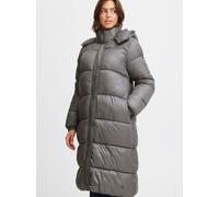 Schneejacke OXMO "Steppmantel OXAbby", Damen, Gr. 40, grau (pewter), Obermaterial: 100% Nylon NY., Mäntel Schneejacke (86464739-40) pewter